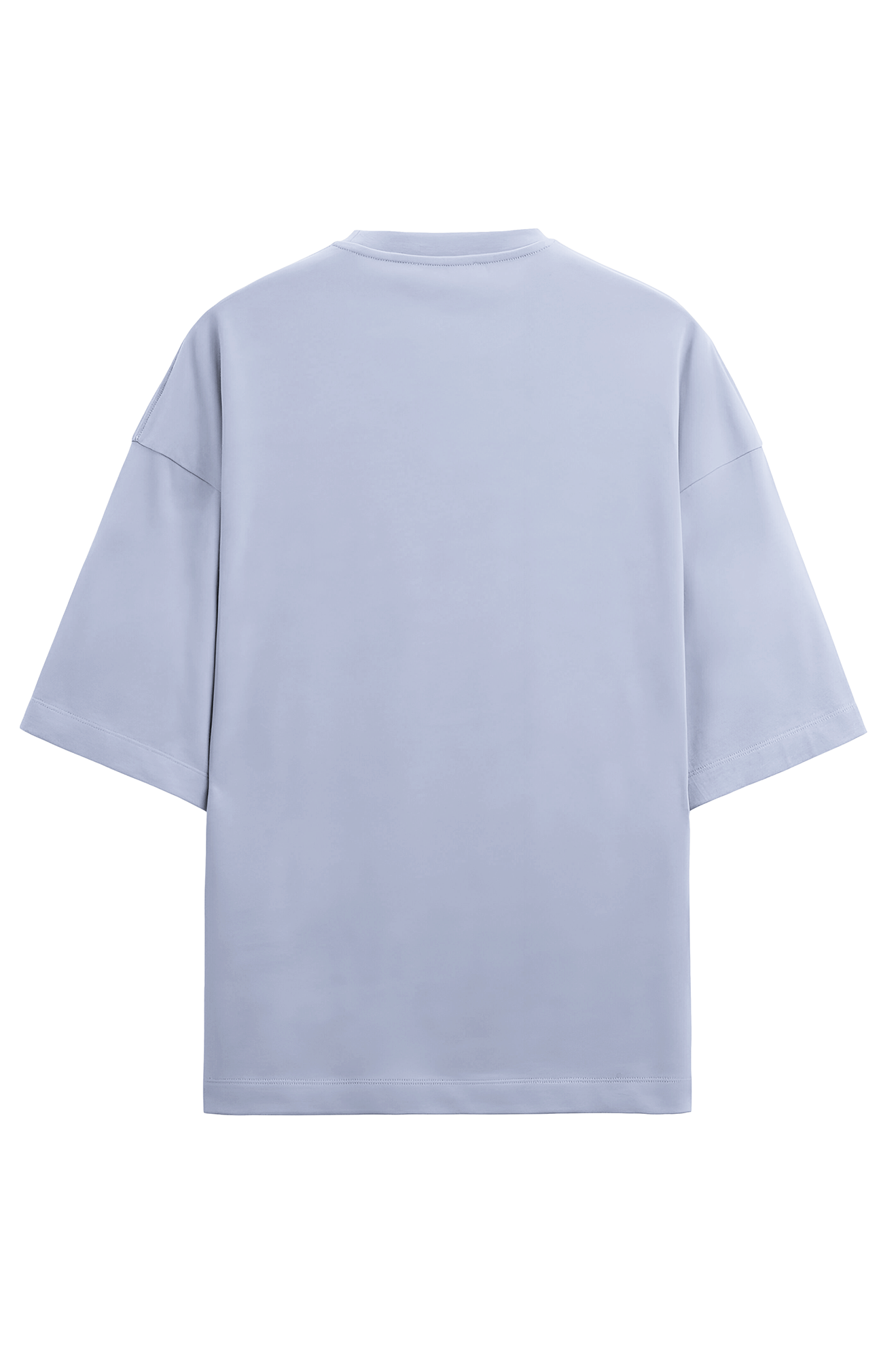 tanjiro editon oversized t shirt, lavendar, back